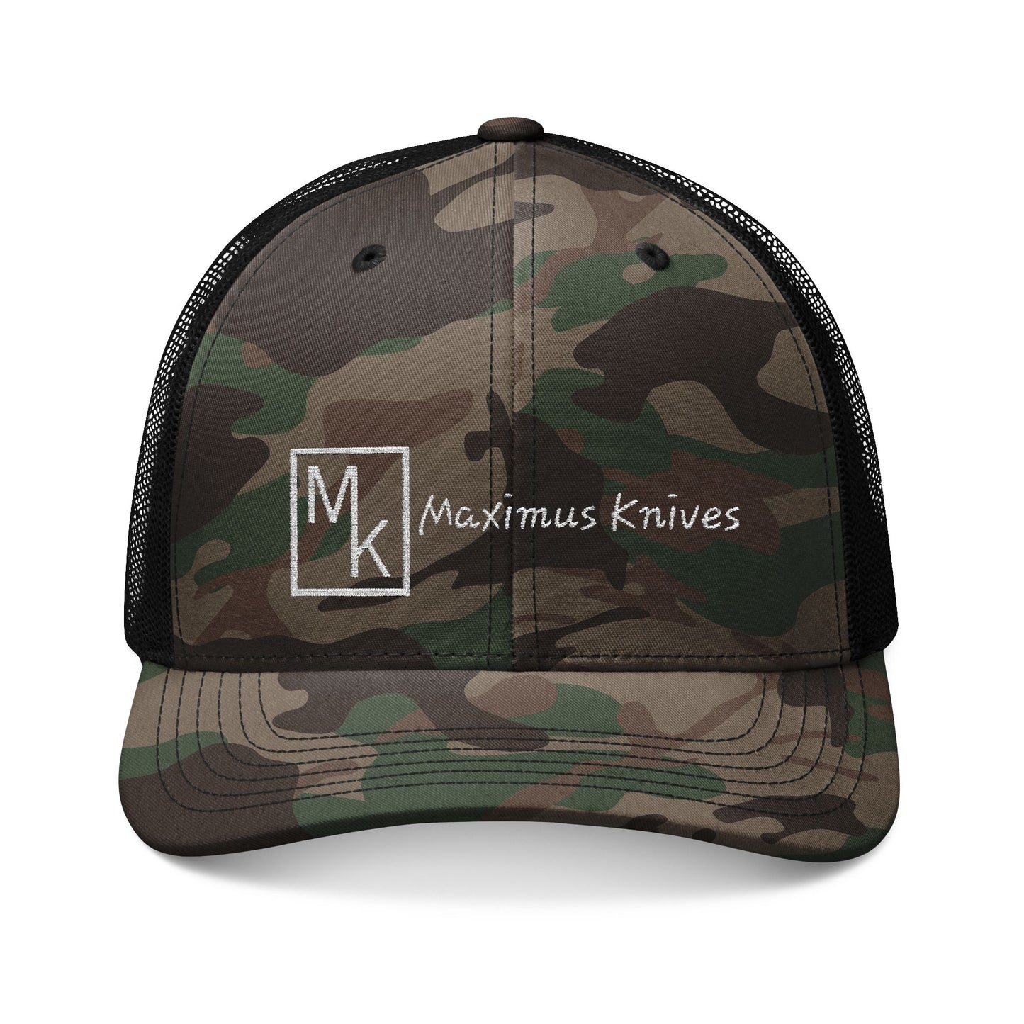 Maximus Knives Camo Signature Trucker Hat