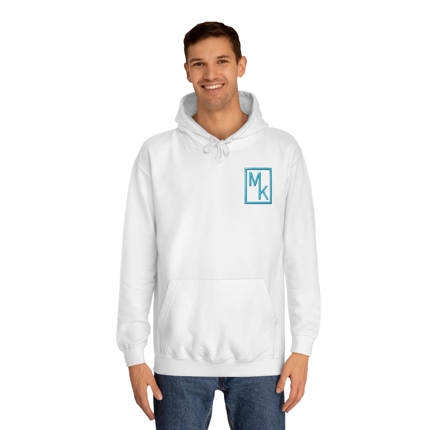 College Hoodie with 'Maximus Knives' Back Graphic & MK Chest Logo