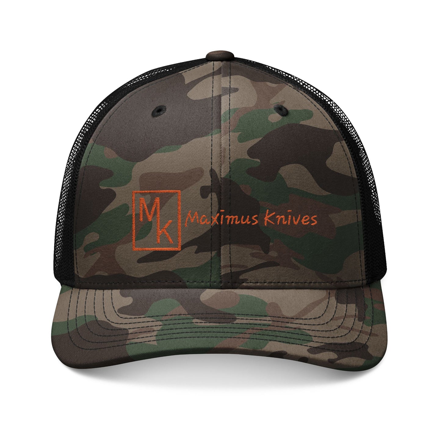 Maximus Knives Camo Signature Trucker Hat