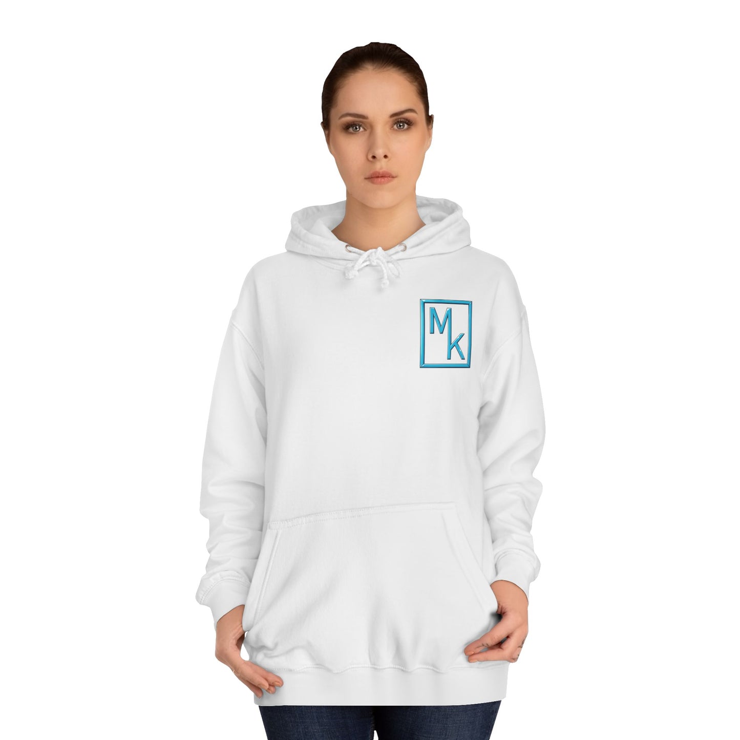 College Hoodie with 'Maximus Knives' Back Graphic & MK Chest Logo