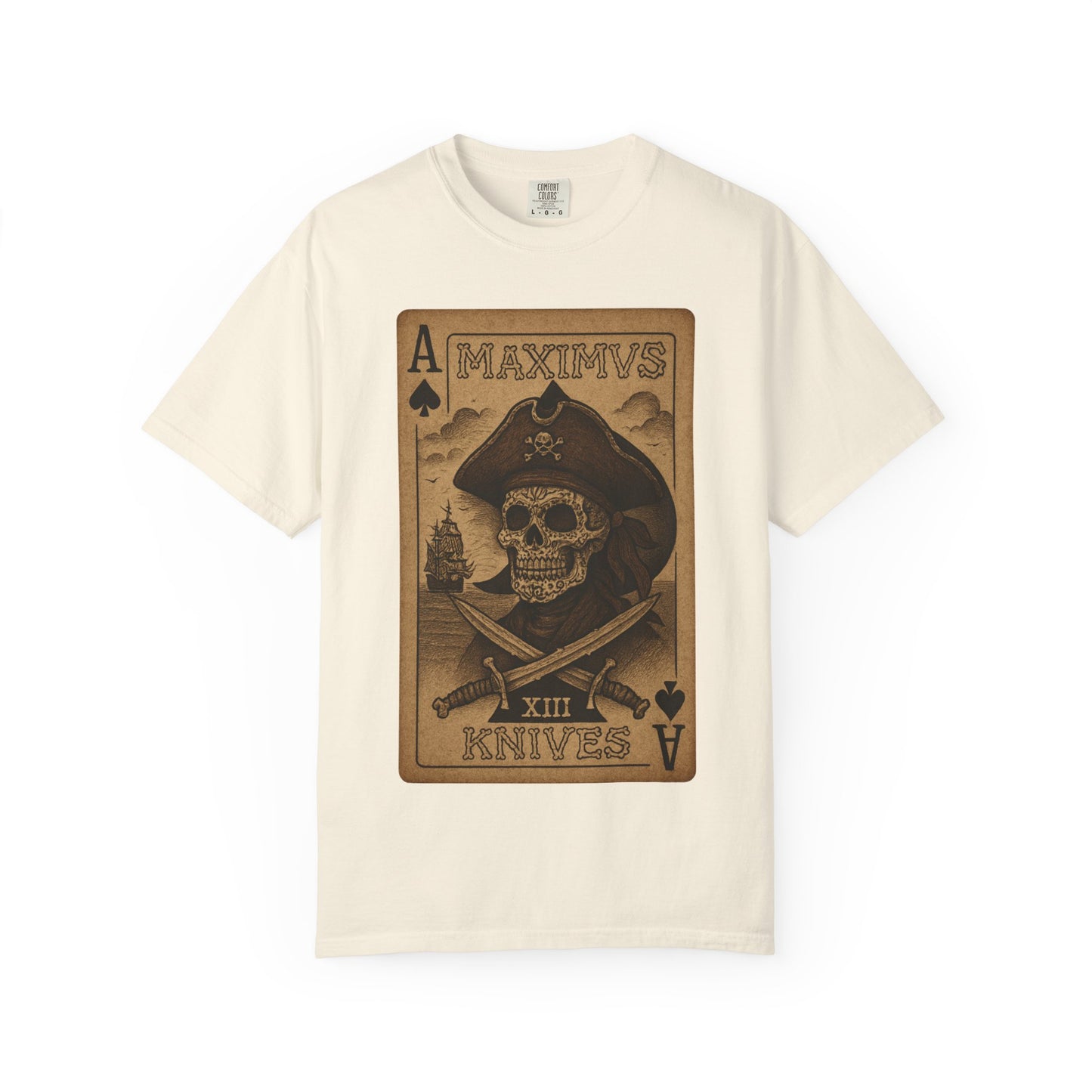 Pirate Tshirt - Unisex Garment-Dyed