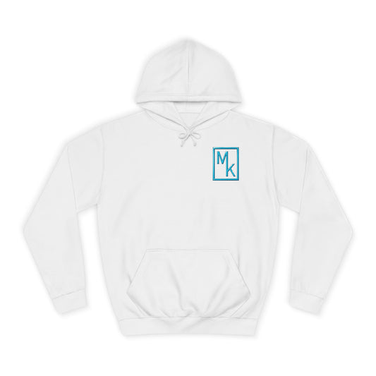 College Hoodie with 'Maximus Knives' Back Graphic & MK Chest Logo